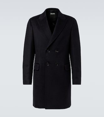 울 캐시미어 블렌드 코트 | Zegna