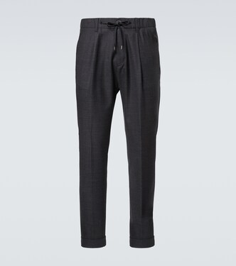 Gabardine straight pants | Herno