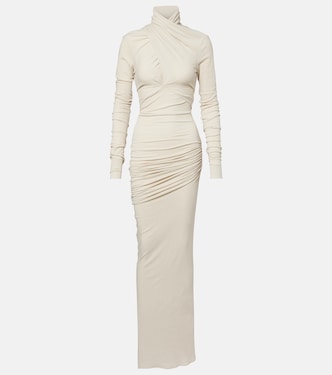 Gres draped cotton-blend gown | Entire Studios