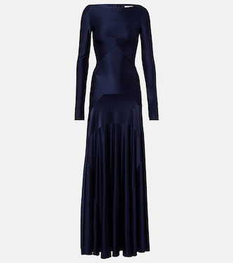 Paneled jersey maxi dress | Rabanne