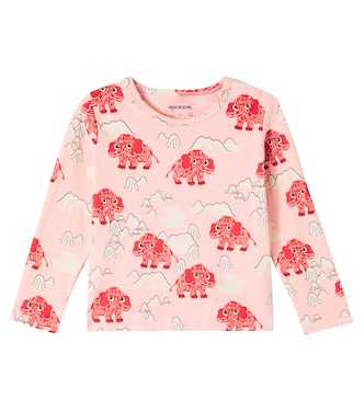 Mammoth cotton-blend jersey T-shirt | Mini Rodini
