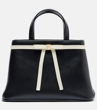 Bow Mini leather top-handle bag | Ferragamo