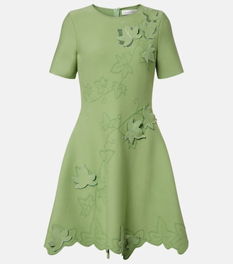 Ivy cutout embroidered minidress | Oscar de la Renta