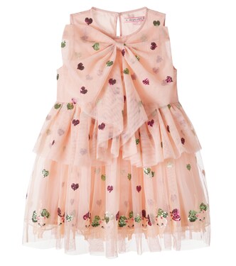 Yvonne sequined bow-detail tulle dress | Konges Sløjd