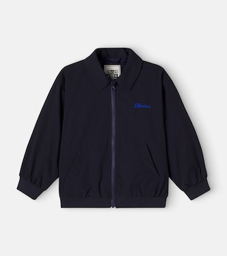 Veste blouson brodé à logo | Bonton