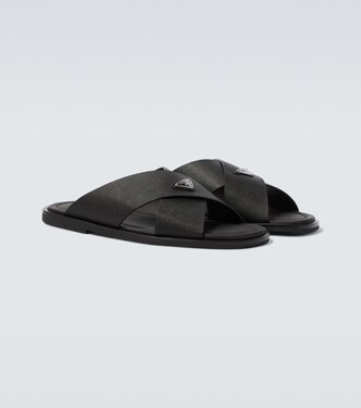Leather sandals | Prada