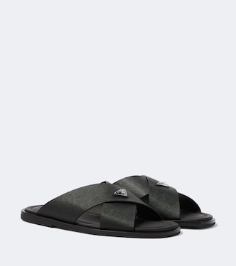 Sandalen aus Leder | Prada
