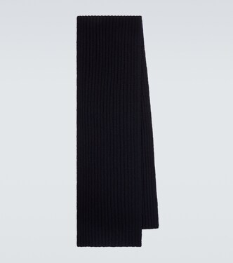 Ribbed-knit cashmere scarf | Agnona