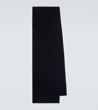 Ribbed-knit cashmere scarf | Agnona