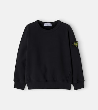 Sudadera de jersey de algodón | Stone Island Junior