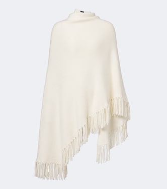 Duchess fringed cashmere poncho | Arch4