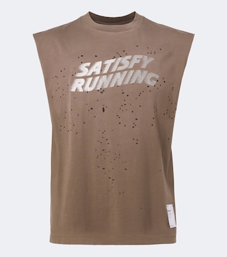 MothTech™ printed cotton tank top | Satisfy
