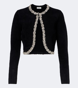 Embellished cropped cardigan | Simkhai
