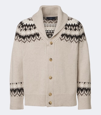 Mr Frostvale Fair Isle cashmere cardigan | Arch4