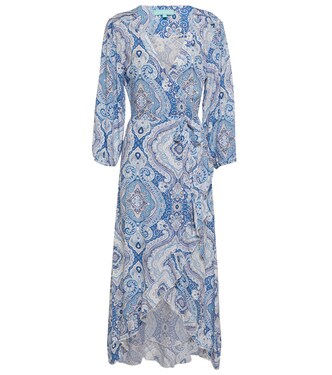 Robe portefeuille midi Taylor imprimée | Melissa Odabash