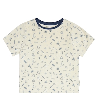 Francis printed toweling T-shirt | The New Society