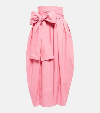 Junita cotton poplin midi skirt | Cecilie Bahnsen