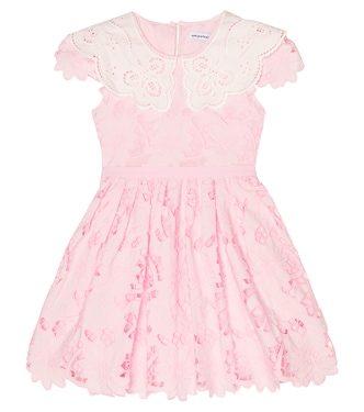 Guipure lace dress | Self-Portrait Kids