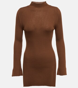 Ribbed-knit wool sweater | Wolford