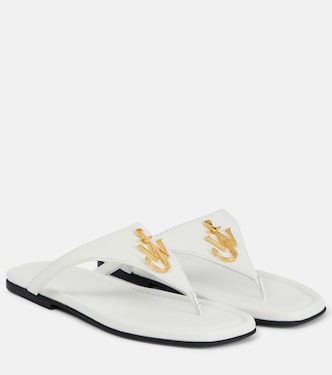 Leather thong sandals | JW Anderson