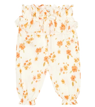 Baby Fiorella floral cotton pants | The New Society