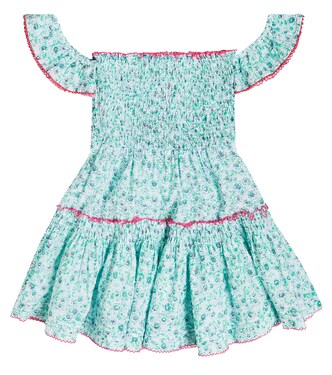 Aurora floral cotton dress | Poupette St Barth Kids