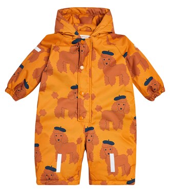 Baby Tiny Poodle padded snowsuit | Tinycottons