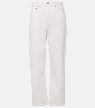 Jean droit 90s Crop à taille mi-haute | Agolde