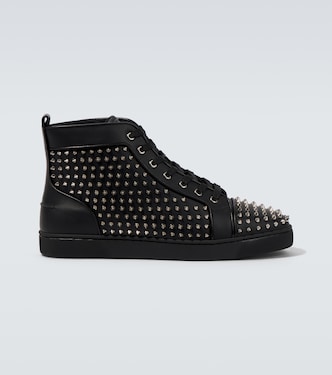 Louis Spikes leather sneakers | Christian Louboutin