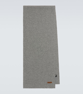 Ribbed-knit cashmere scarf | Zegna