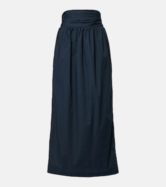 Cotton maxi skirt | Adriana Degreas