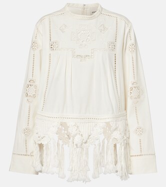Severine macramé cotton top | Isabel Marant