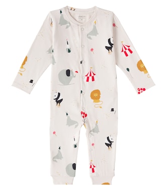 Baby Birk printed cotton-blend onesie | Liewood