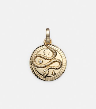 Wholeness Medium pendant with diamonds | FoundRae