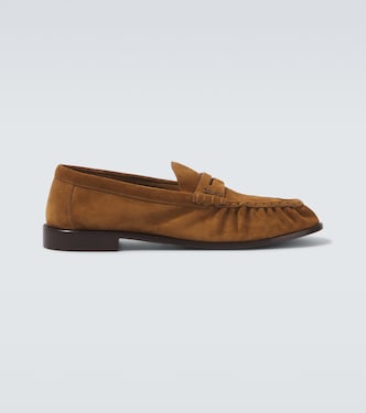 Le Loafer suede penny loafers | Saint Laurent