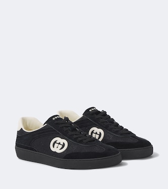 Sneakers G75 aus Veloursleder und Canvas | Gucci