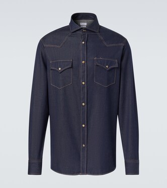 Denim shirt | Brunello Cucinelli