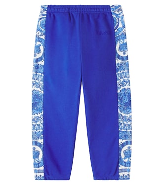 Barocco cotton sweatpants | Versace Kids