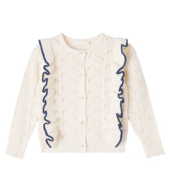 Viviana ruffled cardigan | C'era Una Volta