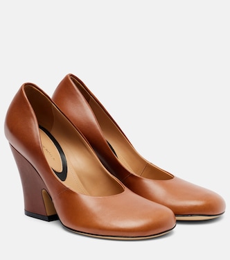 皮革高跟鞋 | Dries Van Noten