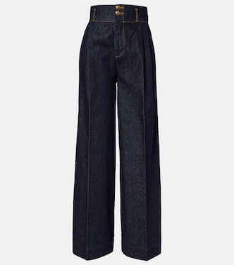 Hypnotic high-rise wide-leg jeans | Zimmermann