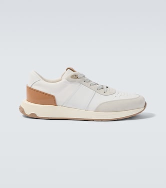 Sneakers aus Leder und Veloursleder | Tod's