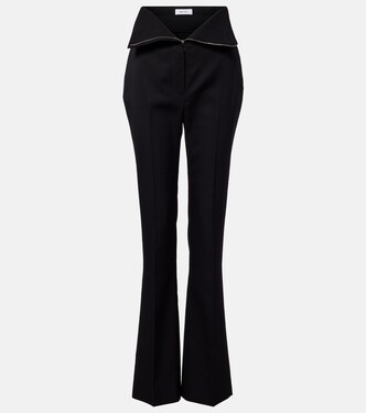 Wool bootcut pants | McQueen