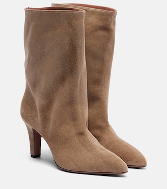 Elsa 75 suede ankle boots | Paris Texas