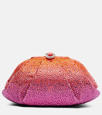 Gemma crystal-embellished clutch | Judith Leiber Couture