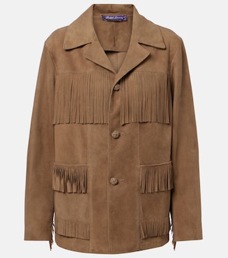 Perce fringed suede jacket | Ralph Lauren Collection