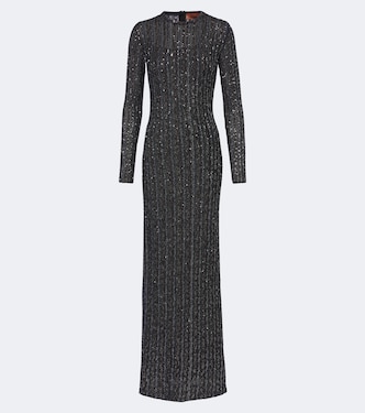 Sequined knitted gown | Missoni