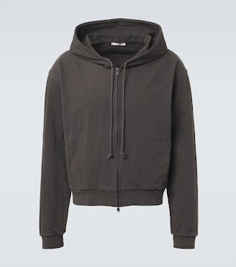 Felpa Mabon in cotone con zip e cappuccio | The Row
