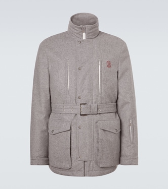 Skijacke aus Wolle | Brunello Cucinelli
