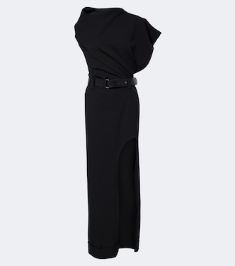 Asymmetric wool maxi dress | Junya Watanabe
